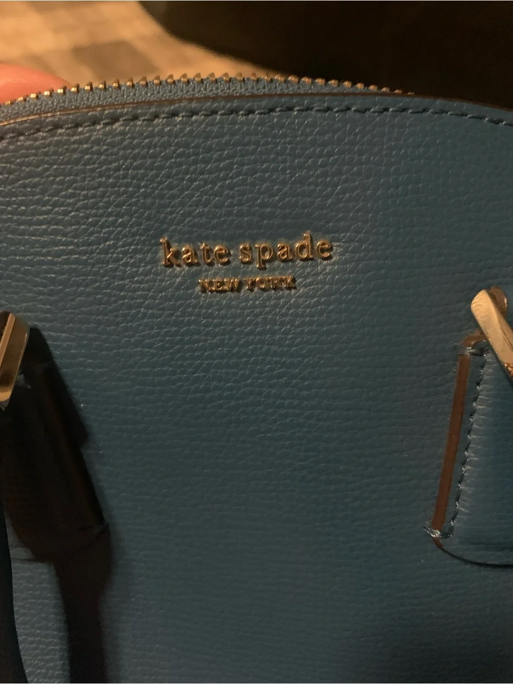 kate spade Blue Dome Crossbody Satchel